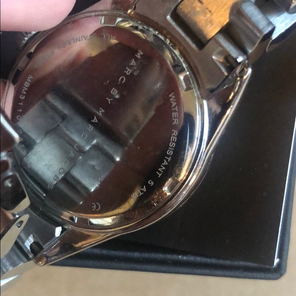 Used Marc by Marc Jacobs watch - white bezel